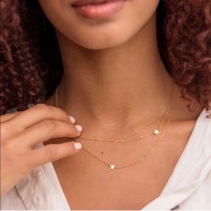 Minimalist Gold Star Necklace (FabFitFun)